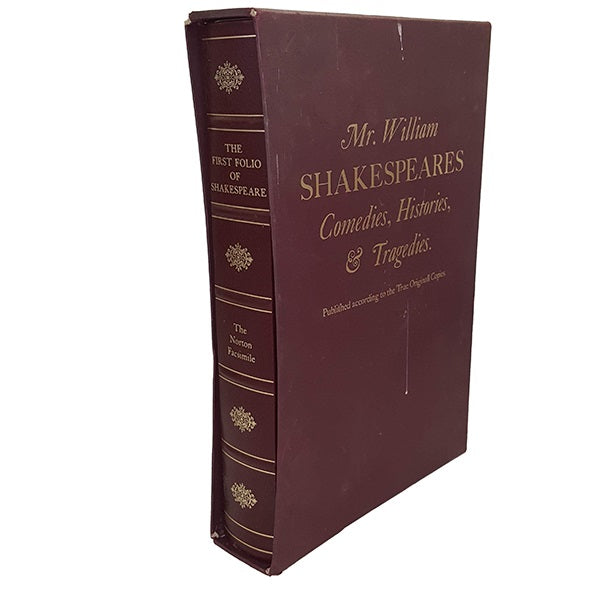The First Folio of Shakespeare: Comedies, Histories &amp; Tragedies - Norton, 1996