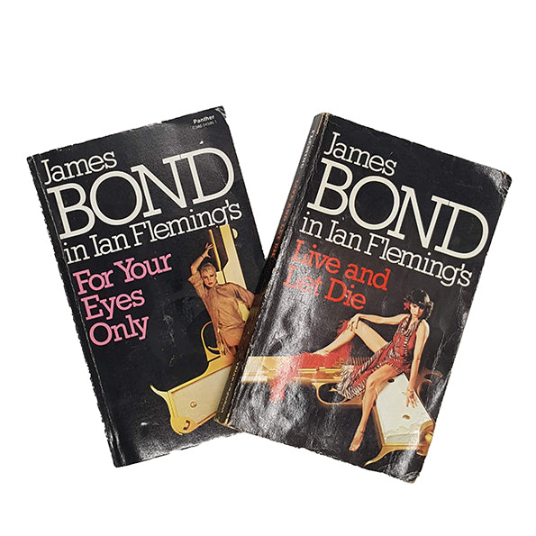 James Bond: Live and Let Die &amp; For Your Eyes Only by Ian Fleming 1960-78