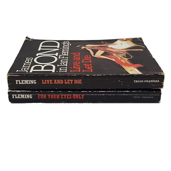 James Bond: Live and Let Die &amp; For Your Eyes Only by Ian Fleming 1960-78