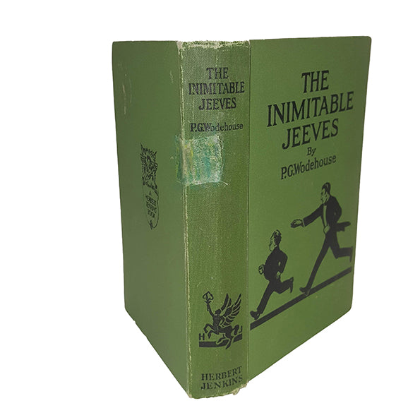 P. G. Wodehouse's The Inimitable Jeeves - Herbert Jenkins, 6th Printing