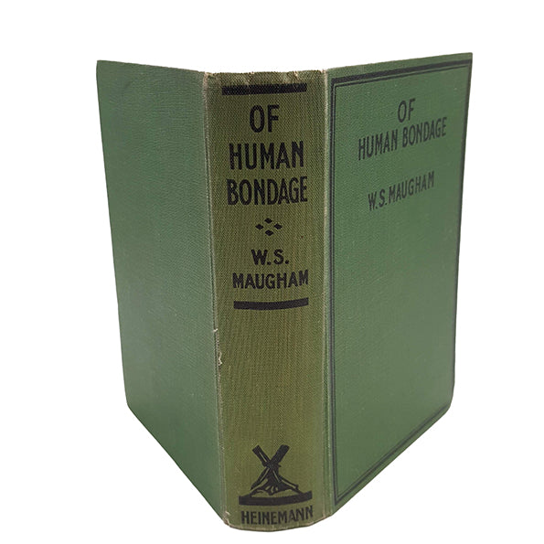 Of Human Bondage by W. Somerset Maugham - Heinemann, 1934