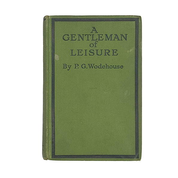 P.G. Wodehouse's A Gentleman of Leisure - Herbert Jenkins
