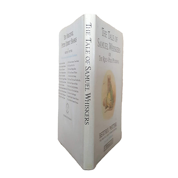 Beatrix Potter's The Tale of Samuel Whiskers - white dust jacket green cover