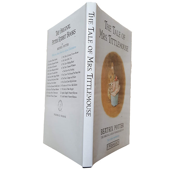 Beatrix Potter's The Tale of Mrs. Tittlemouse - WHITE DJ, GREEN COVER