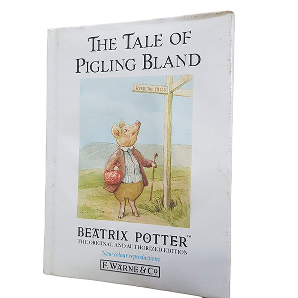 Beatrix Potter's The Tale of Pigling Bland - WHITE DJ, GREEN COVER