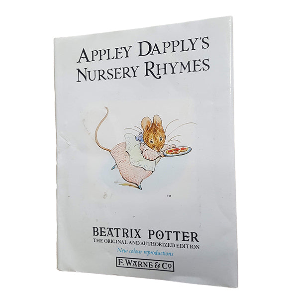 Beatrix Potter's Appley Dapply's Nursery Rhymes - WHITE DJ, GREEN COVER