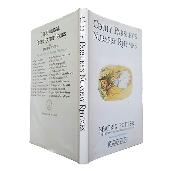 Beatrix Potter's Cecily Parsely's Nursery Rhymes - WHITE DJ, GREEN COVER
