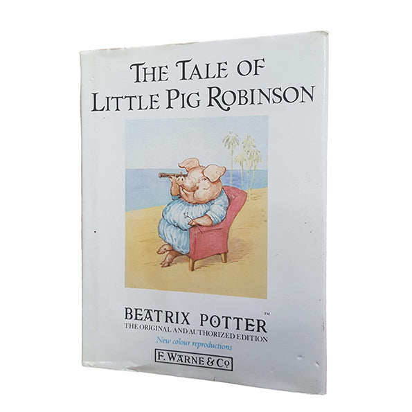 Beatrix Potter's The Tale of Little Pig Robinson - WHITE DJ, GREEN COVER