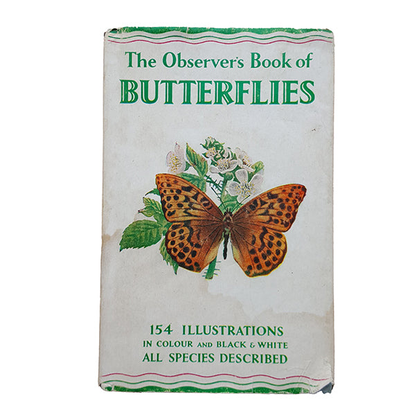 The Observer's Book of Butterflies by W. J. Stokoe (#2) DJ