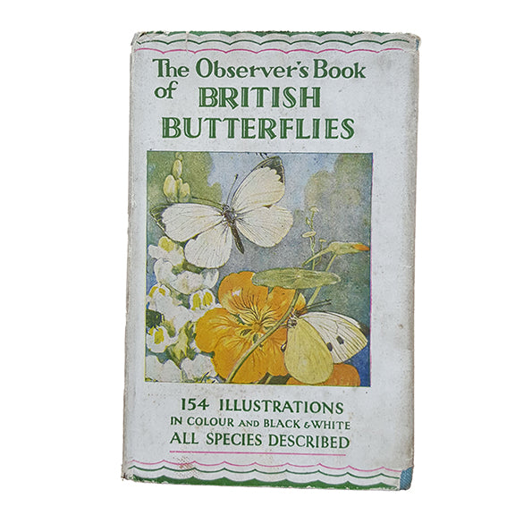 The Observer's Book of Butterflies by W. J. Stokoe (#2) DJ