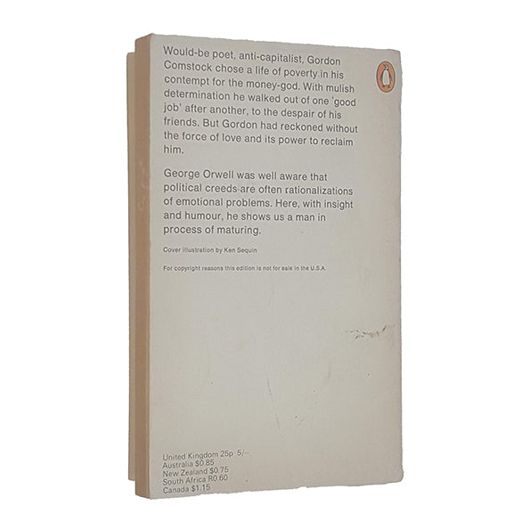 George Orwell's Keep the Aspidistra Flying - Penguin 1968