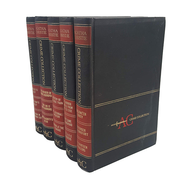 Agatha Christie Crime Collection - 5 Books - Hamlyn, 1969-70