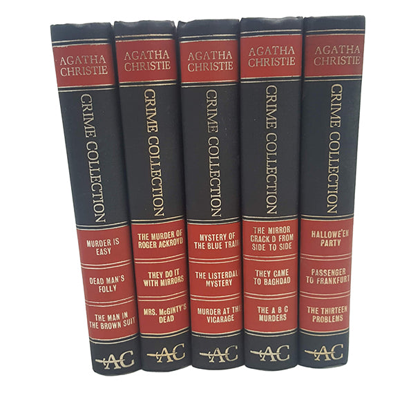 Agatha Christie Crime Collection - 5 Books - Hamlyn, 1969-70