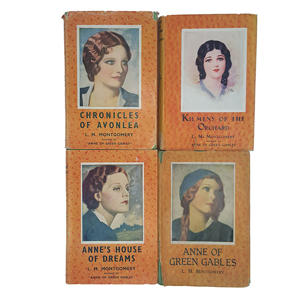 L. M. Montgomery's Anne of Green Gables, Avonlea, House of Dreams &amp; Kilmeny of the Orchard - Harrap, 1947-61