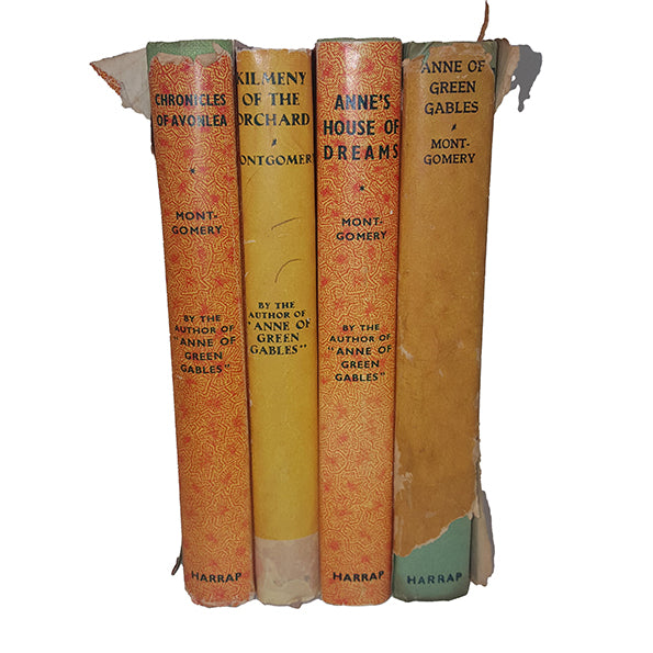L. M. Montgomery's Anne of Green Gables, Avonlea, House of Dreams &amp; Kilmeny of the Orchard - Harrap, 1947-61