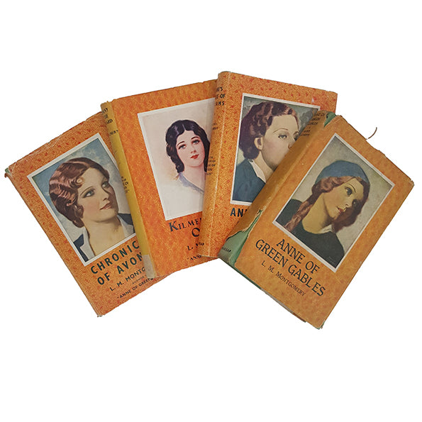 L. M. Montgomery's Anne of Green Gables, Avonlea, House of Dreams &amp; Kilmeny of the Orchard - Harrap, 1947-61