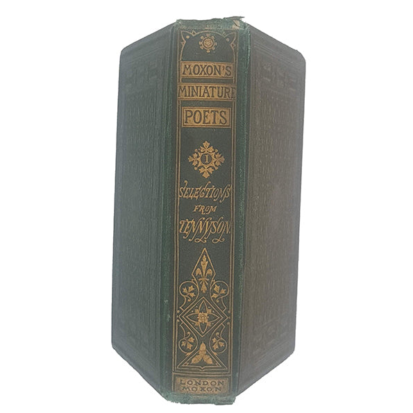 Moxon's Miniature Poets Vol 1 Selections from Tennyson - 1868