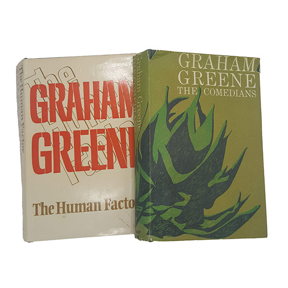 Graham Greene First Editions: The Comedians &amp; The Human Factor - Bodley Head, 1966-78