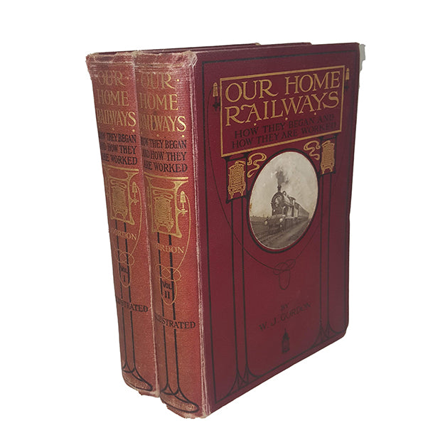 Our Home Railways Vol. I &amp; II by W. J. Gordon - Warne, 1910