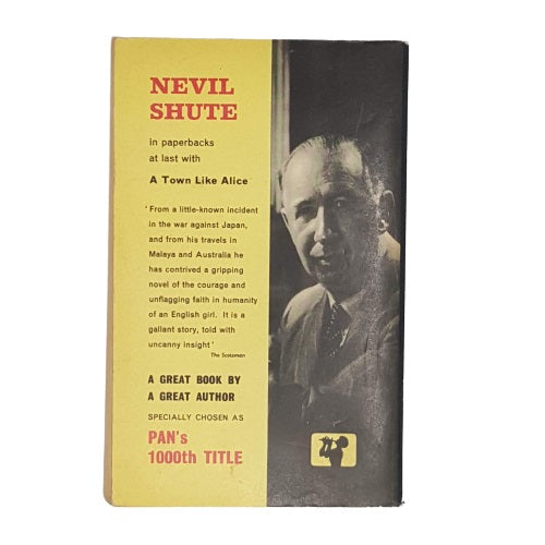 A Town Like Alice by Nevil Shute - Pan, 1961