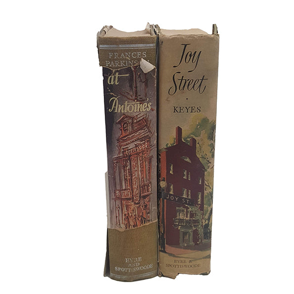 Joy Street &amp; Dinner at Antoines by Frances Parkinson Keyes c1950