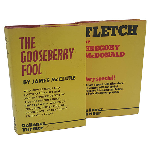 Gollancz Thriller Collection: Fletch & The Gooseberry Fool, 1974 (2 books)