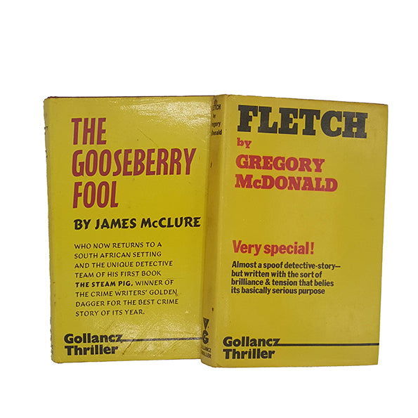 Gollancz Thriller Collection: Fletch &amp; The Gooseberry Fool, 1974 (2 books)
