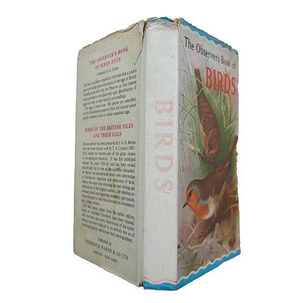 The Observer's Book of Birds by S. Vere Benson (#1) DJ