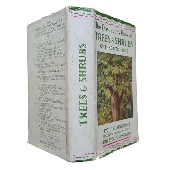 The Observer's Book of Trees and Shrubs of the British Isles by W. J. Stokoe (#4) DJ
