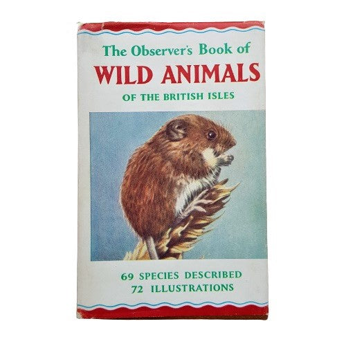 The Observer's Book of Wild Animals of the British Isles by W.J. Stokoe (#5) DJ
