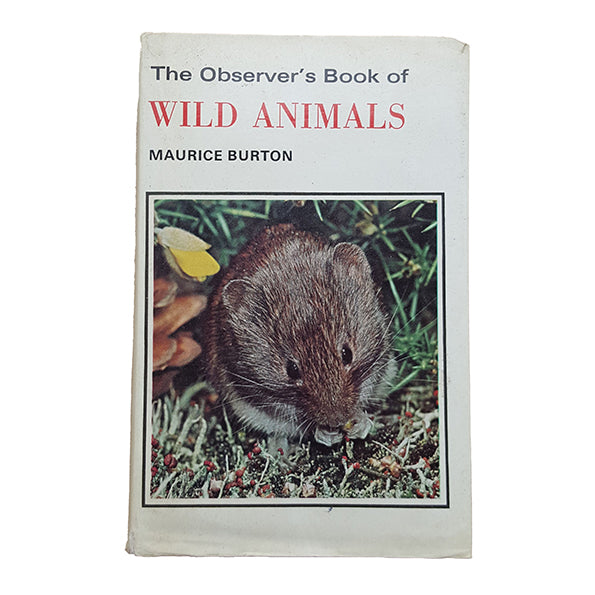 The Observer's Book of Wild Animals of the British Isles by W.J. Stokoe (#5) DJ