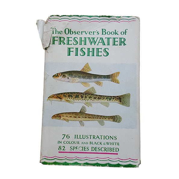 The Observer's Book of Freshwater Fishes by T.B. Bagenal (#6) DJ