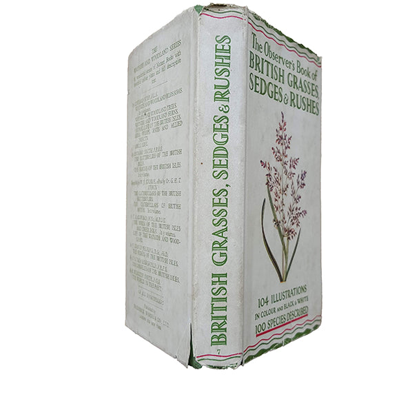 The Observer's Book of Grasses, Sedges &amp; Rushes by Francis Rose (#7) DJ