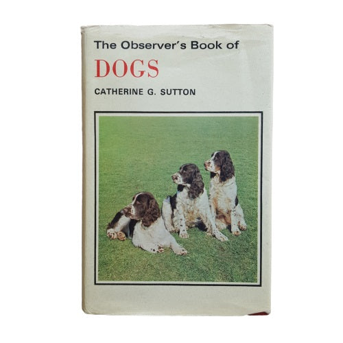 The Observer's Book of Dogs by Sonia Lampson (#8) DJ