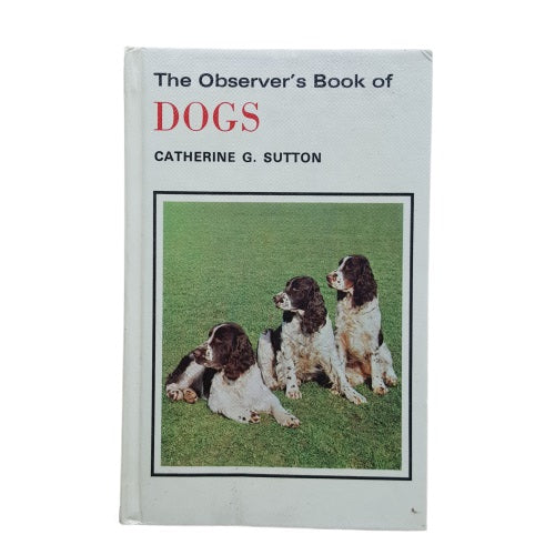 The Observer's Book of Dogs by Sonia Lampson (#8) NO DJ LAMINATED