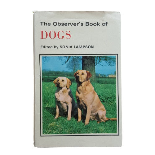 The Observer's Book of Dogs by Sonia Lampson (#8) DJ