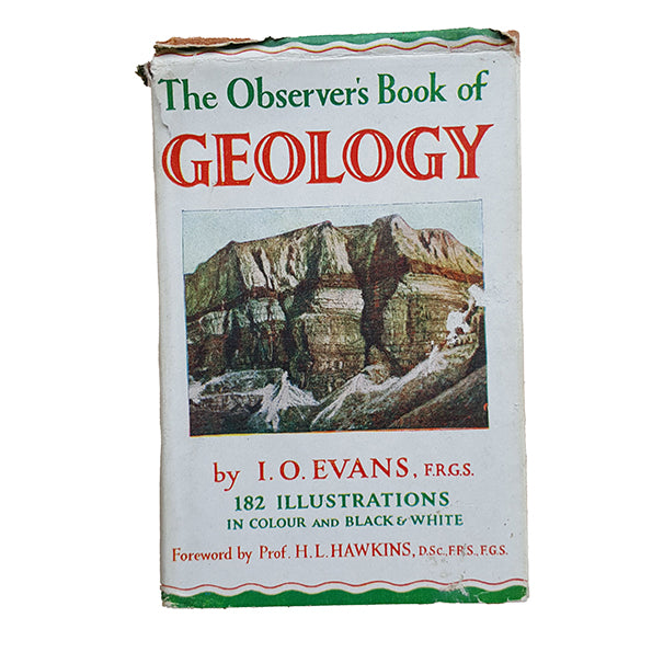The Observer's Book of Geology by I. O. Evans (#10) DJ