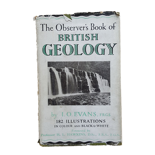 The Observer's Book of Geology by I. O. Evans (#10) DJ