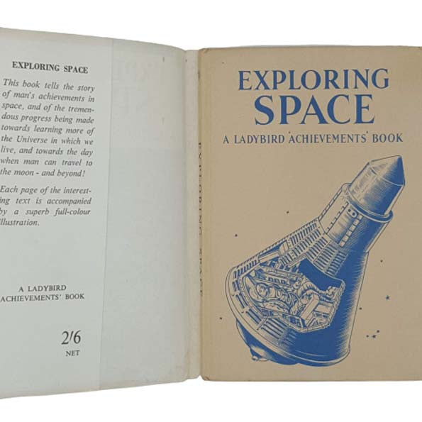 Ladybird 601 Achievements: Exploring Space - with dust jacket