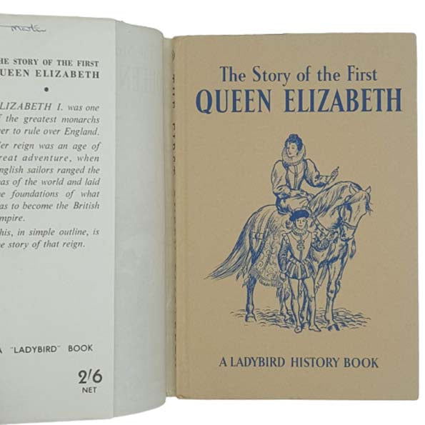 Ladybird 561: The First Queen Elizabeth 1958 - with dust jacket