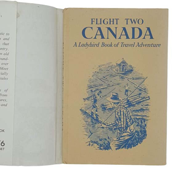 Ladybird 587 Travel Adventure: Flight Two Canada 1959 - with dust jacket