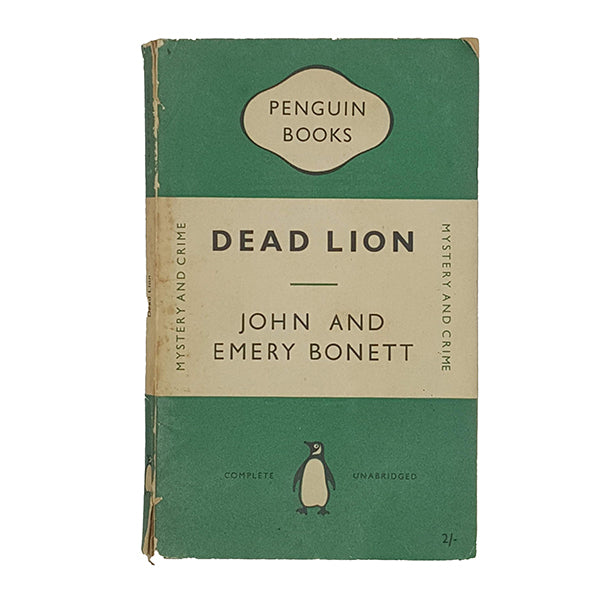 Dead Lion by John and Emery Bonett - Penguin 1953