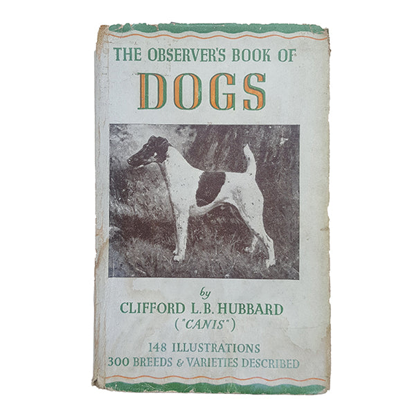 The Observer's Book of Dogs by Sonia Lampson (#8) 1948 DJ
