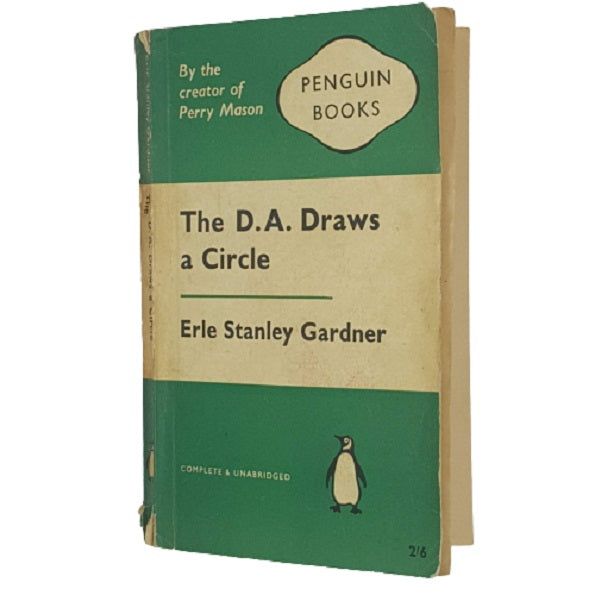 The D. A. Draws a Circle by Erle Stanley Gardner - Penguin 1961