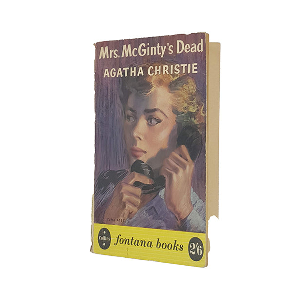 Mrs McGinty’s Dead by Agatha Christie - Fontana 1958
