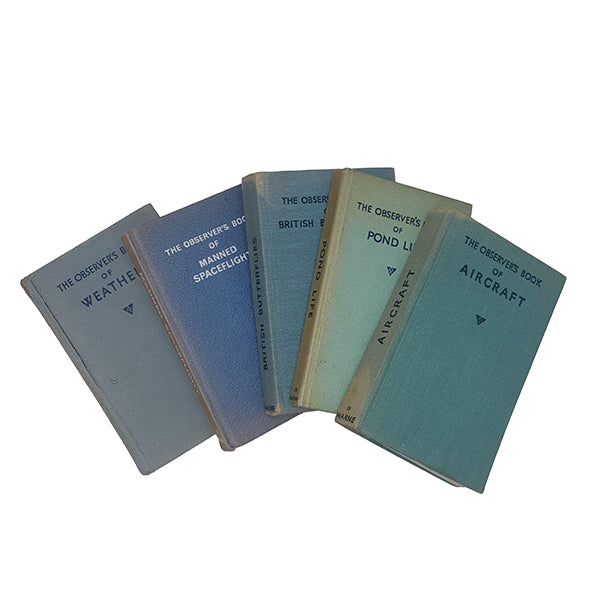 Well-Loved Observer Collection - 5 Blue Books