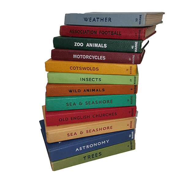 Books by the Foot: Multicolour Observer Books (18 Books)