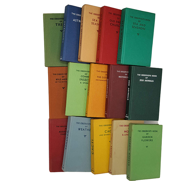 Books by the Foot: Multicolour Observer Books (18 Books)