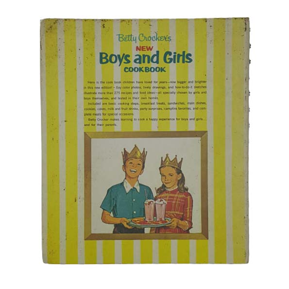 Betty Crocker's Boys and Girls Cookbook - Golden Press 1965