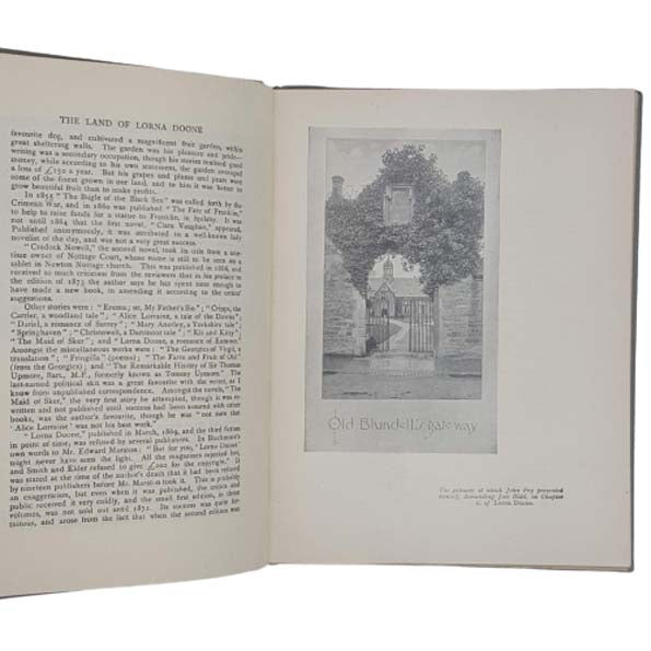 The Land of Lorna Doone by H. Snowden Ward - Sampson Ward